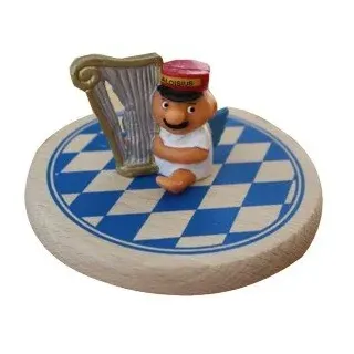 Aloisius Bierglasdeckel, Aloisius/Harfe