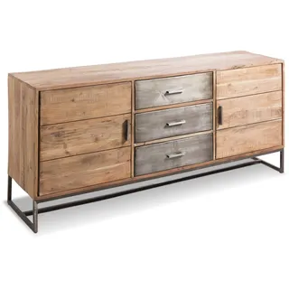 WOLFMÖBEL Sideboard Spring Holz Braun Akazie