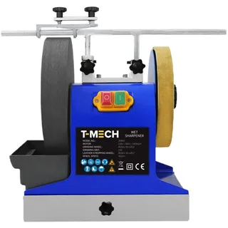 T-Mech Nass-Schleifsystem Nass-Schleifmaschine mit Zubehör Nass-Schleifer Nassschleifer Nassschleifmaschine Schleifmaschine 200W