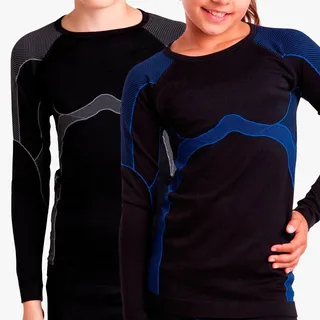 Gomati - Kinder Seamless-Funktionshemd, Langarm