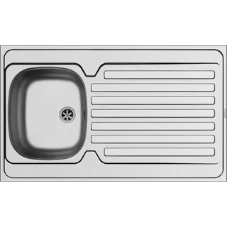 PYRAMIS 1 Becken rechts Auflagespüle Edelstahl Handbetätigung 1000 x 600 mm