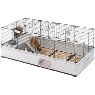 Ferplast Kleintierkäfig Modular 3 144 x 72 x 56 cm grau