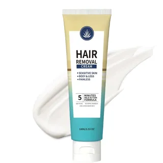 Haarentfernungscreme | 100g Körper Nicht Reizender Depilierbalsam - Gesichts-Haarentfernungsbalsam - Für Männer, Frauen, Schambereich, Achsel, Achselhöhle, Beine, Arme,