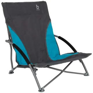 Bo-Camp BC Strand Kompakter Klappstuhl – Blau/Grau, Nicht zutreffend