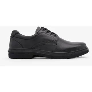 AM SHOE Businessschuh Schwarz, Herren, Größe: 41, Material: Leder/Textil - AM SHOE Businessschuh Schwarz, Herren, Größe: 41, Material: Leder/Textil - man - Schwarz
