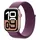GPS 42 mm Aluminiumgehäuse roségold Sport Loop pflaume