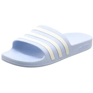 Aqua adilette Glow Blue / Zero Metalic / Zero Metalic 37
