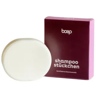 boep Shampoostückchen (60g) – Festes Shampoo Naturkosmetik – Parfümfrei, vegan & plastikfrei – Sensitiv Shampoo Bar für Kinder & Erwachsene – Mit Arganöl, Bio-Sheabutter & Bio-Kakaobutter