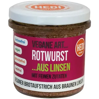 HEDI Naturkost HEDI Vegane Art Rotwurst Brotaufstrich bio
