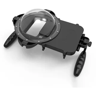 Joskeijky Handheld-Tauchgehäuse für Dome-Telefone mit 4,5 Bis 7,0, Universelles Smartphone, HD-Lichtdurchlässigkeitsfilter, Wasserdicht, Langlebig, Einfach zu Verwenden