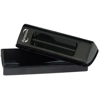 Dynavox 203920 - Samt-Reinigungspuk & Nylonbürste, schwarz