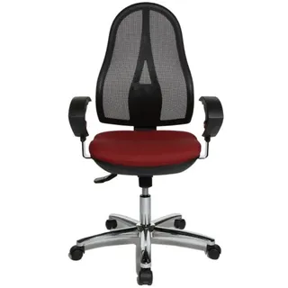 mit Armlehnen bordeaux