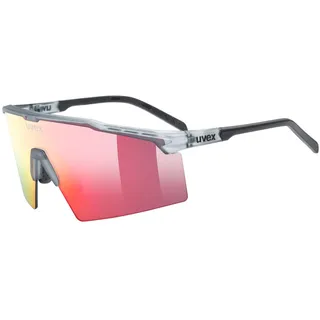 Uvex flowline - Sportbrille für Damen und Herren - 100% UVA-, B, C Schutz - beschlagfrei - smoke mat - one size