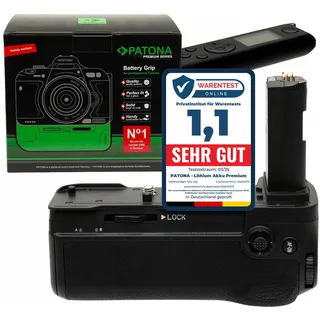 PATONA Premium Batteriegriff Ersatz für MB-N11RCL Batterie Griff für 2X Akkus EN-EL15c Kompatibel mit Nikon Z6II, Z7II, mit Fernbedienung & USB-C Ladefunktion | Ergonomisch & rutschfest