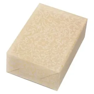 Jung Geschenkpapier »Brokat beige Ornamente« / beige