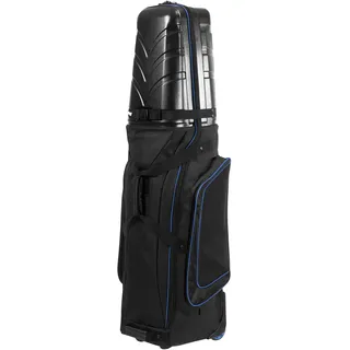 Bagboy T-10 Hard Top Golf Reiseabdeckung, Schwarz/Königsblau