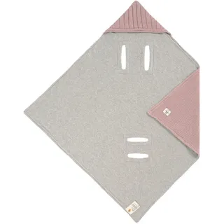 Lässig Einschlagdecke Dusky Pink