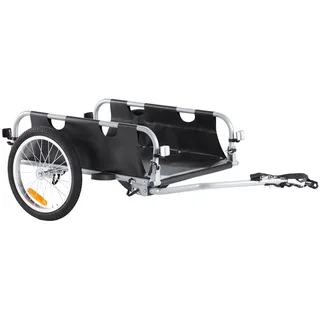 Vevor Fahrradanhänger schwarz 2023