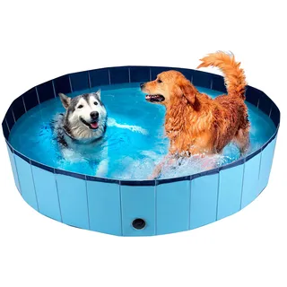 MaxxPro Hundepool 160 x 30 cm Blau