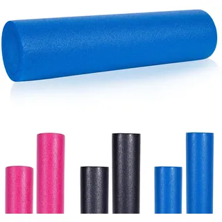 GORILLA SPORTS® Pilates Rolle - 60 x 15 cm oder 90 x 15 cm, Weiche, Schaumstoff, Farbwahl - Fitness Roller, Faszienrolle, Yoga-Schaumstoffrolle, Massagerolle, Pilatesrolle, Gymnastikrolle