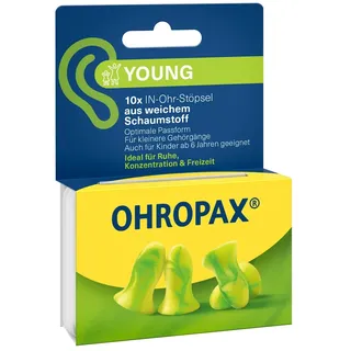 Ohropax Young Schaumstoff In-Ohr Stöpsel 10 St.