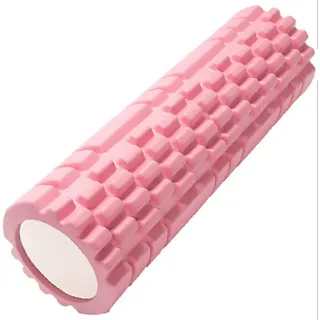 FELIXLEO Yogakissen Pilates Rolle Yoga Säule Rosa Faszienrolle Schaumstoff Sport Massage