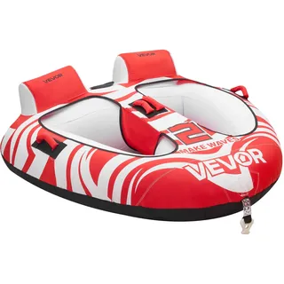 Vevor Towable Tube 154 kg 2 Personen Rot