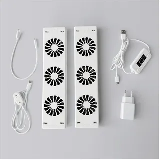 Cozy Vent Heizkörperventilator Heizkörper Ventilator Energiesparender Booster mit Fernbedienung