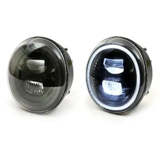 MOTO NOSTRA Scheinwerfer LED HighPower mit schwarzem Reflektor kompatibel mit GTS i.e. Super 125, 300, GT, GTS, GTL