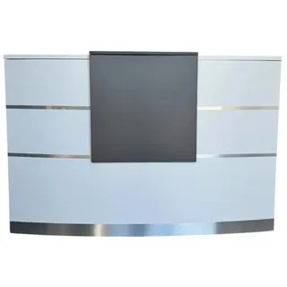 Jet-Line Empfangstheke/Tresen/Rezeption VALENCE weiß 120 cm