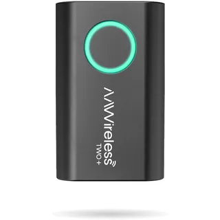 AAWireless Two+ Wireless Carplay Adapter & Ultra-compact (5.5 × 3.5 × 1.5 cm)