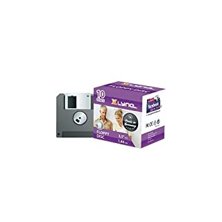 XLYNE 10er Pack Disketten - 1.44 MB - 8.9 cm (3.5 Zoll) Floppy Disc - 10 x Diskette von XLYNE