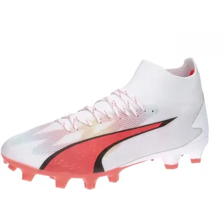 Herren Puma White-Puma Black-Fire Orchid 46,5