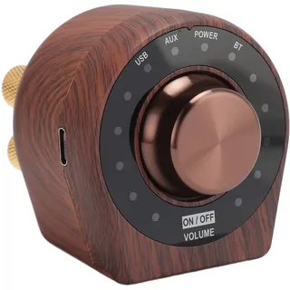 200 W BT 5.0 Kleiner Verstärker, HiFi-Stereo-Sound-Digitalverstärker mit AUX USB BT, 2.0 CH für Mobiltelefone, Tablets, Computer, Fernseher, Lautsprecher, Metall