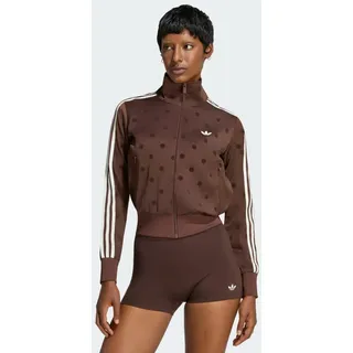 adidas Satin Polka Dots Track Top Braun M