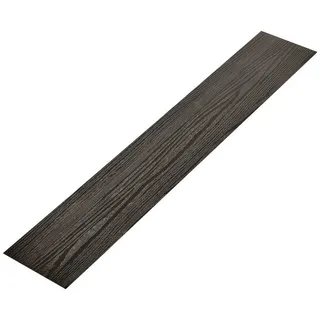 [neu.holz] neu.holz Vinylboden Vanola Laminat Selbstklebend rutschfest Antiallergen Bodenbelag PVC-Platten 0,975 m2 Dark Wood Wenge