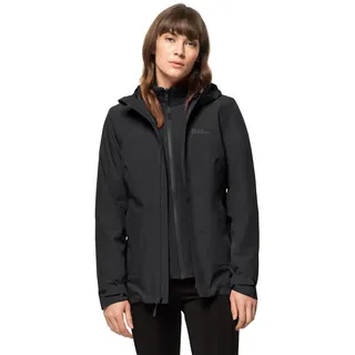 Jack Wolfskin Moonrise 3in1 Jacket Damen black S