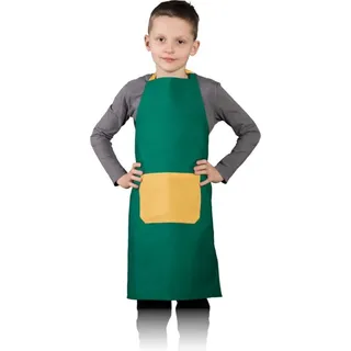 Kinderschürze Grün 55x68 cm