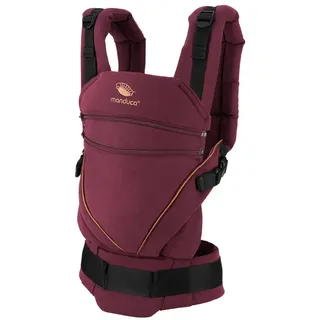 Manduca XT Cotton denimberry-toffee