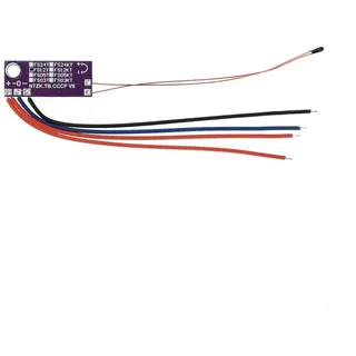 Lüfter-Temperaturregler DC 1,2 A, 2-Draht-3-Draht-Automatischer Temperaturregler, Thermostat-Kühlsteuerung (5 V)