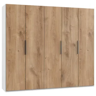 Level 250 x 216 x 58 cm Plankeneiche Nachbildung/weiß