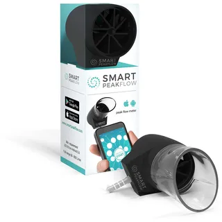 Smart Peak Flow Messgerät mit Bluetooth – einfache Peak Flow Charts & alle Messwerte erklärt – CE Medizinprodukt