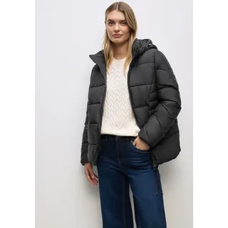 STREET ONE Steppjacke Damen Schwarz 3XL