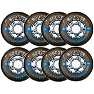 K2 BOOSTER 84 MM 82A 8-WHEEL Pack W ILQ 7 - Black – 30F3010