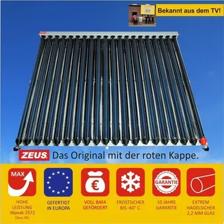 Ravensberger Solar - Röhrenkollektor Vakuumröhrenkollektor Solarthermie Kollektor Solaranlage Zeus cpc 20