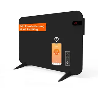 450 W mit Display Schwarz