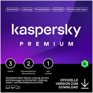 Kaspersky Lab Kaspersky Premium & VPN 2024