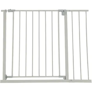 Relaxdays Treppenschutzgitter, 75–100 cm, Grau