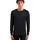 Langarmshirt Schwarz XXL