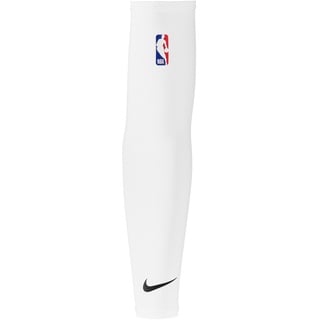 Nike NBA Shooter Sleeve 2.0 Black/White S-M, weiß, Einheitsgröße